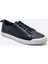 Hakiki Deri Sneaker Erkek Ayakkabı Lacivert 9822 102 2