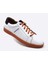 Hakiki Deri Beyaz Sneaker Spor Erkek Ayakkabı 9882 105 1