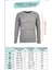 Likralı Yarım Balıkçı Önü Nakışlı Yeni Sezon Erkek Sweatshirt 2303103 3