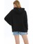 Butik Muson Minimal Baskılı Oversize Hoodie 3