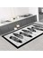 Thalia Home Dijital Baskı Kaymaz Taban Yıkanabilir Mutfak Halısı Salon Halısı Yolluk 1