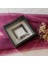 25 x 25 cm Siyah Renkli Fotoğraf Bölümlü Isimli ve Tarihli Çerçeve 2