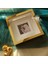 25 x 25 cm Gold Pleksi Kaplı Fotoğraf Bölümlü Ledli Çerçeve 2