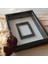 30 x 40 cm Siyah Renkli Isimsiz Fotoğraf Bölümlü Gül Anı Çerçevesi 1