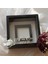 25 x 25 cm Siyah Renkli Fotoğraf Bölümlü Isimli ve Ledli Çerçeve 1