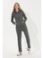 Kadın Antrasit Melanj Sweatshirt 50256249-VR081 2