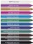 Eyeliner Ultra Black 12 Renkli Neon Yağlı Göz Kalemi + Waterproof 12'li Dudak Kalemi Serisi 2