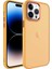 - Apple iPhone 14 Pro Max - Kılıf Buzlu Sert PC May Kapak - Turuncu 1