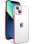 - Apple iPhone 13 - Kılıf Kamera Korumalı Renkli Çerçeveli Garaj Kapak - Rose Gold 1