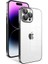 - Apple iPhone 14 Pro Max - Kılıf Kamera Korumalı Renkli Çerçeveli Garaj Kapak - Siyah 1