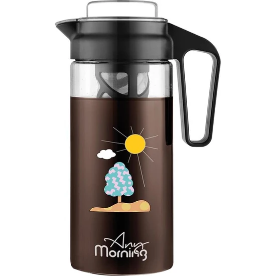 Any Morning CGJ054 Soğuk Demleme Kahve ve Çay Sürahisi 1300 ml