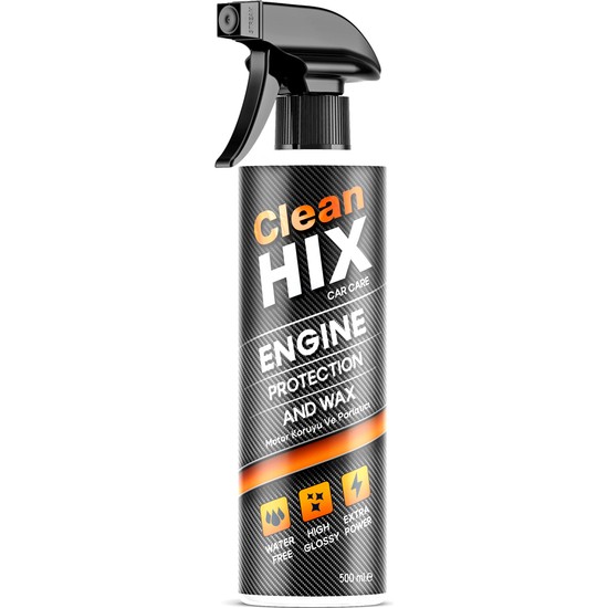 Clean Hix Car Care Motor Koruyucu ve Parlatıcı Sprey 500 ml Fiyatı