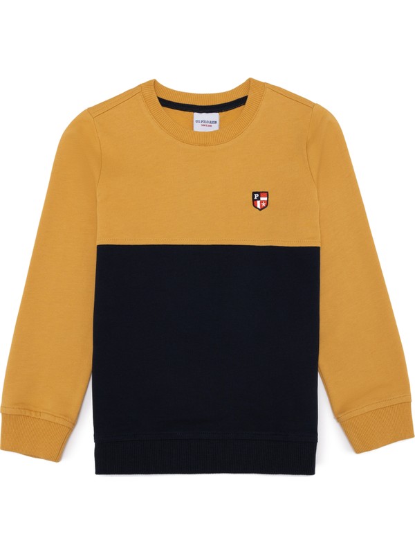 U.S. Polo Assn. Erkek Çocuk Safran Sweatshirt 50256823