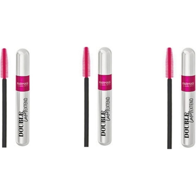 Farmasi Double Lash Estend Siyah Maskara 3 Adet