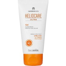 Heliocare Ultra Gel Spf 90+ 50 ml ve Akneli Ciltler Için Güneş Koruyucu Jel
