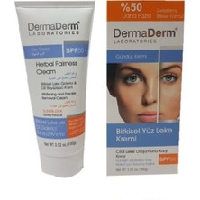 Dermaderm Leke Gündüz Kremi ve Gece Kremi 50 Spf Güneş Kremi 3'lu Set Gültekin.kozmetik Kiziltepe