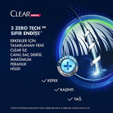 Clear Men Kepeğe Karşı Etkili Şampuan Maksimum Ferahlık Yağlı Saç Derisi Için Limon Özlü 485 Ml