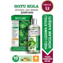 Biocure Saç Gotu Kola Bitkisel Şampuan ZayıfDökülen Saçlara 10 Bitki 4 Vitamin