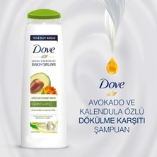 Dove Saç Bakım Şampuanı Avokado Özü Bakım 400 Ml X3 Adet