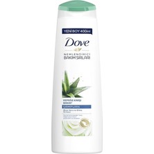 Dove Aloe Vera Kepek Şampuan 400 Ml 6 Adet Dove Aloe Vera 400