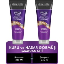 John Frieda Kuru Ve Hasar Görmüş Saçlar Için Şampuan 250 Ml 2'Li