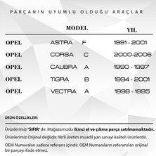 DNC Auto Part Opel Astra F,corsa C, Calibra A,vectra A Için Pedal Lastiği