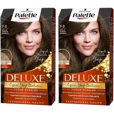 Palette Deluxe Yoğun Renkler 7-3 Küllü Yoğun Kumral X 2 Adet