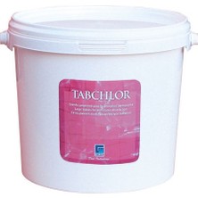 Gemaş Tabchlor 5 kg  %90 Tablet Klor - %90 Chlorine Tablets - Stabilize Triklor Tableti 200 Gr-Toptancıyızbiz