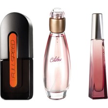 Avon Fullspeed Edt 75 ml + Celebre Edt 50 ml + Surrender Edt 50 ml 3lü Set