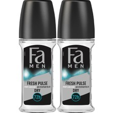 Fa Men Roll-On Fresh Pulse Tr 50ML x 2 Adet