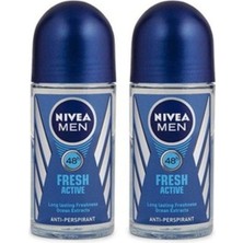 Nivea Men Fresh Active Roll-On 2x Fresh Active