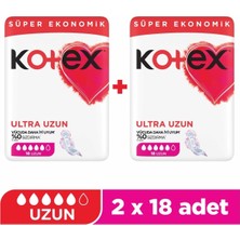 Kotex Ped Ultra Ped Uzun 18'Li X2