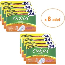 Orkid Maxi Normal 34'Lü Hijyenik Ped 8 Li Adet