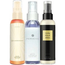 Avon Belinay Incandessence , Little Black Dress , Perceive 100ML Kadın Vücut Spreyi