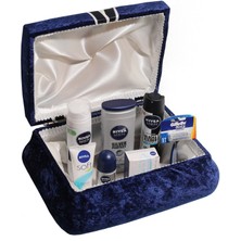 Nivea Damat Traş Seti Damat Nişan Söz Çeyiz Sandığı Bohça Seti