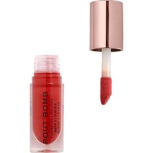 Revolution Makeup Revolution Revolution Dudak Dolgunlaştırıcı ve Parlatıcı - Pout Bomb Plumping Gloss - Juicy