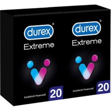 Durex Extreme 40'Lı Geciktiricili Ve Tırtıklı Prezervatif