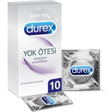 Durex Prezervatif Yok Ötesi Ultra Kaygan Prezervatif 10 Lu