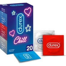 Durex Chill Karma Prezervatif Ekonomik Paket 20’Li