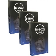 S-Box Blue Klasik Prezervatif 3x12'Lı Paket