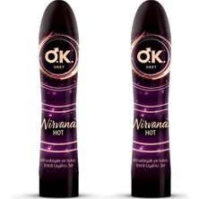 Okey Nirvana Hot Uyarıcı Jel 100ml 2 Kutu