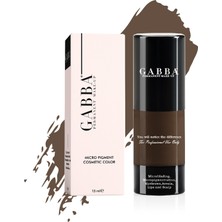 Gabba Permanent Make-Up 219-COCO Brown-Microblading Kaş Pigmenti - Kalıcı Makyaj Boyası 15 ml