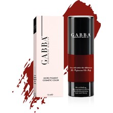 Gabba Permanent Make-Up 320 -Wine Red Dudak Boyası Kalıcı Dudak Renklendirme Kalıcı Makyaj Dudak Ko