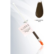 Gabba Permanent Make-Up 215- Dark Coffee Tek Kullanımlık Kalıcı Makyaj ve Microblading Kaş Boyası-