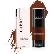 Gabba Permanent Make-Up 214-ORANGE Coffee- Blue Edit- Karışım Boyası -Kalıcı Makyaj Pigmenti 15 ml