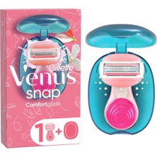 Gillette Venus Comfortglide Snap Kadın Tıraş Makinesi 1 Paket Ergonomik Tasarım Özellikli