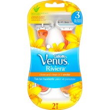 Gillette Venus Venus Riviera Kullan At Kadın Tıraş Bıçağı 2'Li