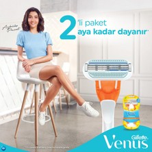 Gillette Venus Venus Riviera Kullan At Kadın Tıraş Bıçağı 2'Li