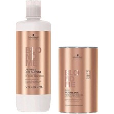 Blondme Premium Lift 9 Açıcı 450 G Oksidan %9 30 Volume 1000 Ml
