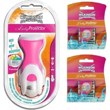 Wilkinson Sword Lady Protector 2up Vücut Tıraş Makinesi 10 Yedek